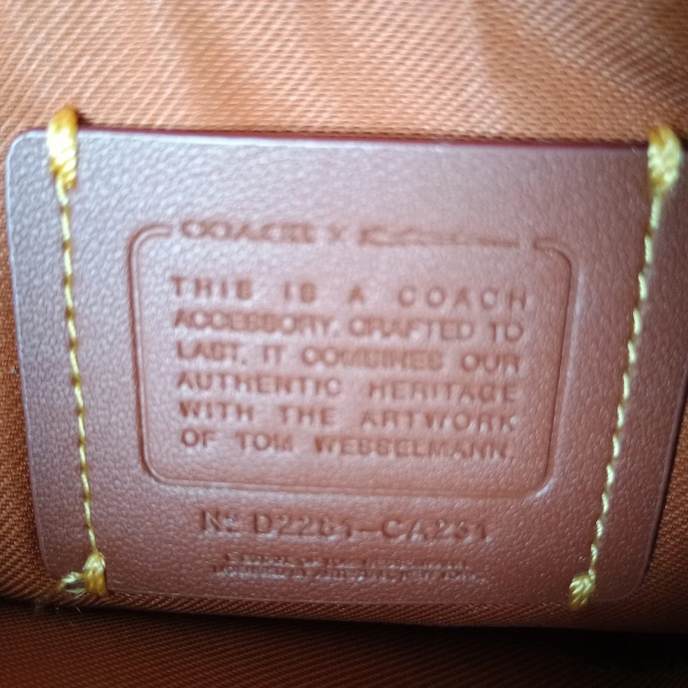 Coach X Tom Wesselmann Kira Crossbody In Signature Textile Jacquard Nwt